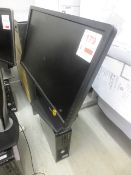 Dell Optiplex 755 desktop PC, and Dell flat screen LCD monitor