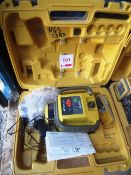 Topcon RL-H4C rotating laser with carry case, serial no: PS1148