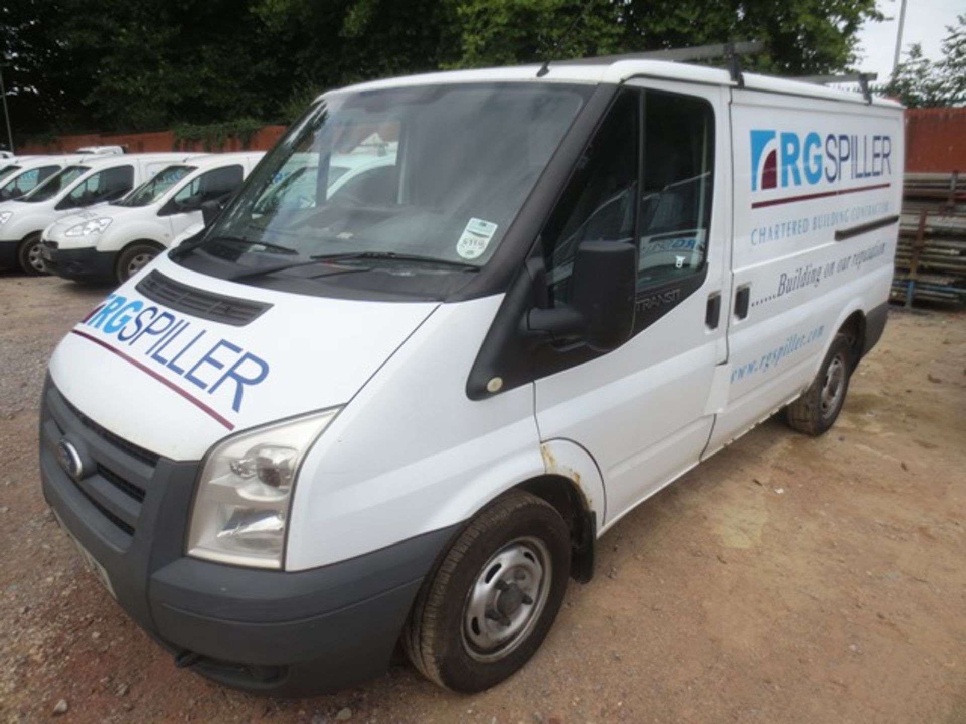 Ford Transit panel van, reg no: YP10 AJO, mileage: 149,127, with roof bars, MOT: 11.06.19 (please - Image 3 of 11