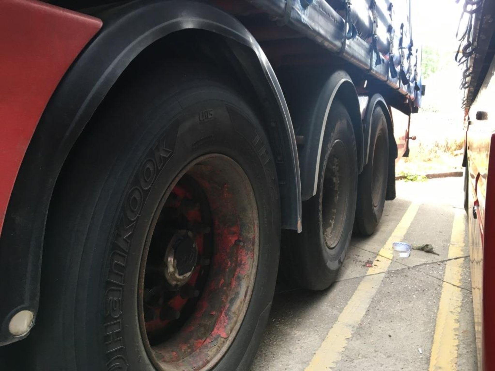 Boalloy/M&G FAC2Y 3 axle, disc brakes, Meritor axle, curtain side trailer, Chassis No: 33324, Year - Bild 8 aus 13