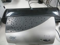 GBC Docuseal laminator & a Cathedral Laminator