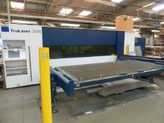 Trumpf Trulaser 2030 Type L72 (2016) s/n A0212L0075. Warranty valid until September 2019 (subject