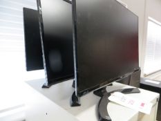 Three 23" Widescreen Colour Monitors