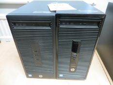 Hewlett Packard Prodesk 400G3 MT Core i5 Tower PC & a Hewlett Packard 280G2MT Core i5 Tower PC