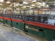 Rollformer Line Comprising Clarkes Twin Coil Unwinder c/w controller,15 stage Metform Rollformer