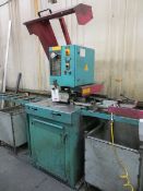 Kaltenbach Circular Saw model KKS 400 EC (1995) c/w Exit/Entry Roller feeds