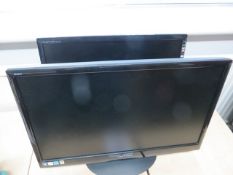 Hanns-G HH241 24" Widescreen Colour Monitor & a Flatron W2243S 22" Widescreen Colour Monitor