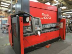 Amada HFE 100-3 Press Brake (2001) c/w Tooling. s/n HFE 100-3 V010752