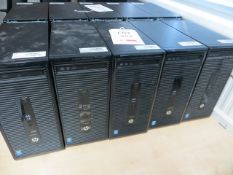 Five Hewlett Packard Prodesk 400G2 Core i5 Tower PC's