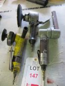 3 Various Power Hand Tools as lotted