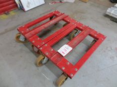 Pair of stillage trollies