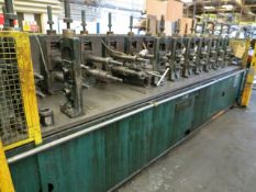 Rollformer Line comprising Atkin Coil Unwinder 1Kg 300mm wide s/n W6565A Model C1000-300 (2001),