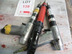 3 Air Screw Drivers as lotted