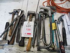 Various Minor Handheld Tools as lotted