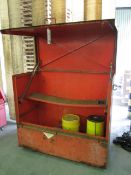 Forkliftable flammable cabinet, approx. size: width: 1440mm x depth: 700mm x height: 1300mm