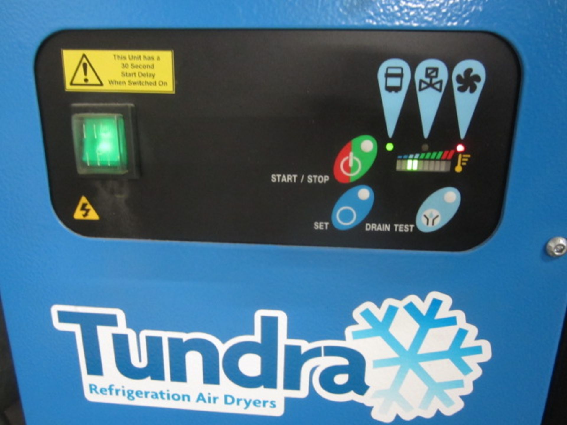 Atlas Copco GA18USDT air compressor, serial no: AP1825027 (2014), Tundra Refrigerant air dryer and - Bild 4 aus 13