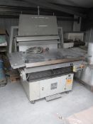 Polar MOHR RA-4 paper jogger, serial no: 6882A210, roller table, table size 1000 x 900mm, with