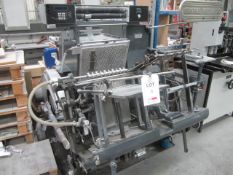 Heidelberg platen cutter, with digital read out, serial no: GT62587ENB: this item has no CE marking.