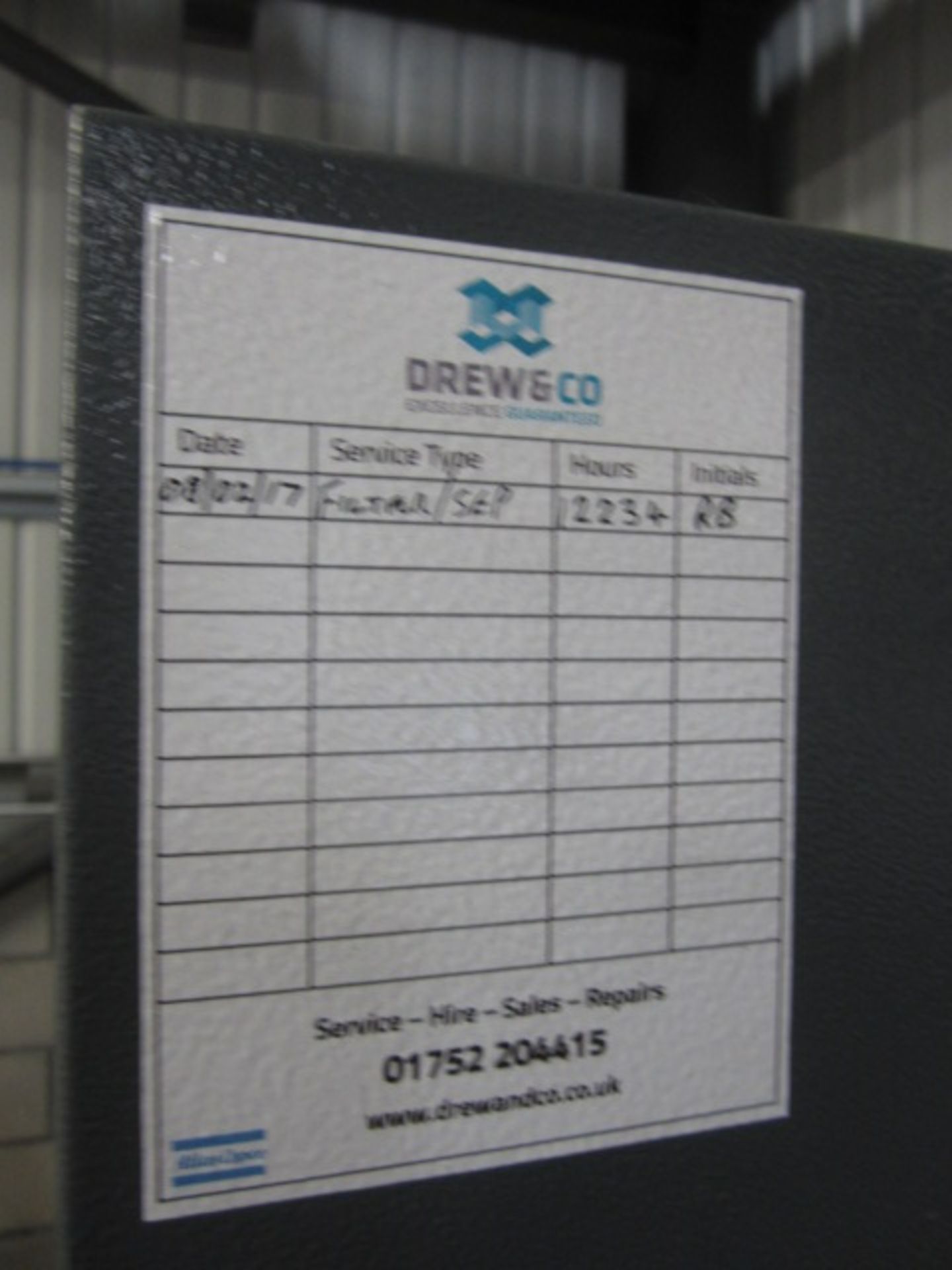 Atlas Copco GA18USDT air compressor, serial no: AP1825027 (2014), Tundra Refrigerant air dryer and - Bild 10 aus 13