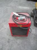 2 x electric fan assisted industrial heaters, model FF12T-13, 3 phase