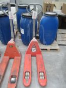 Warrior hydraulic pallet truck