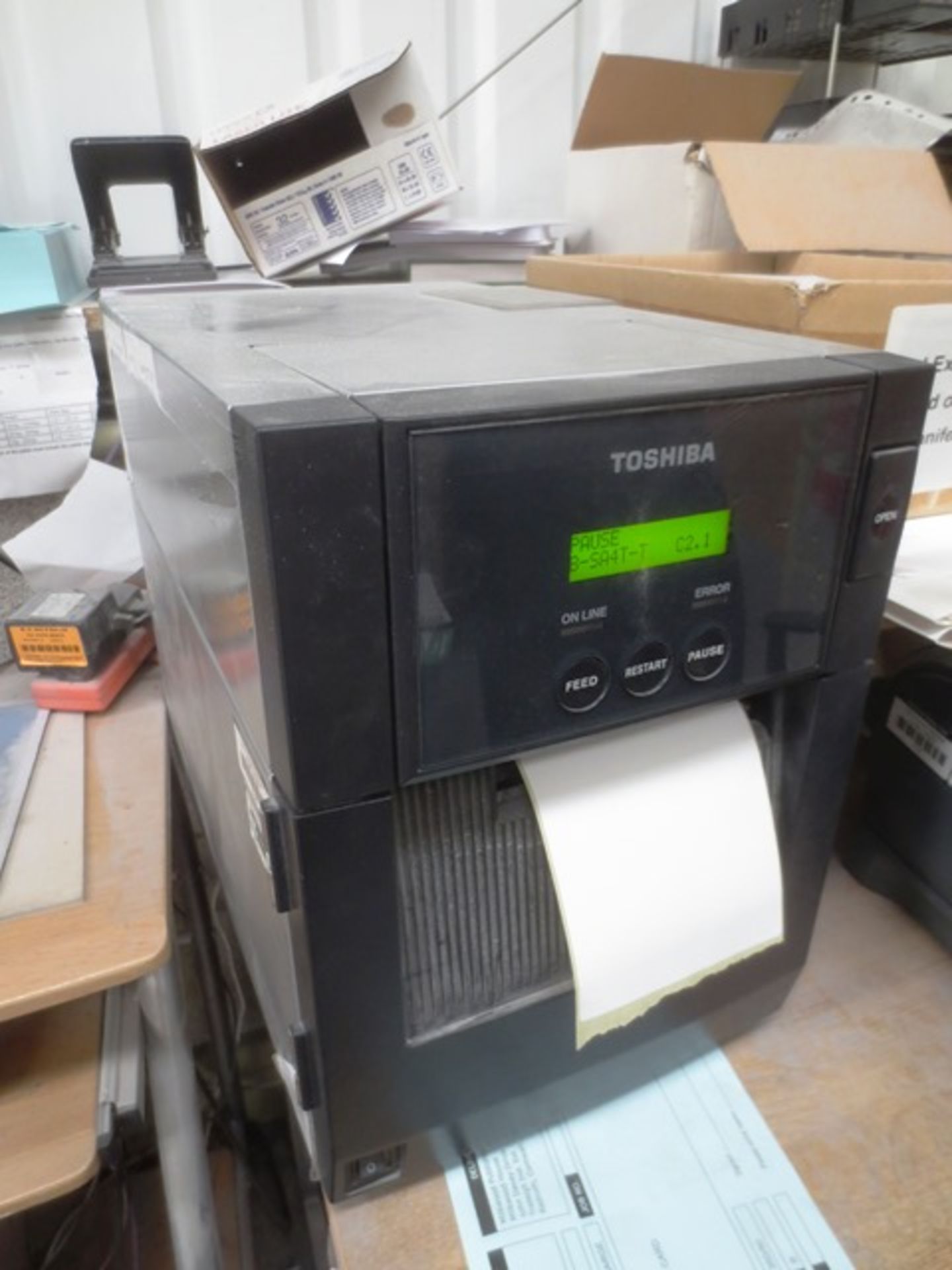 Toshiba B-SA4TM Barcode printer