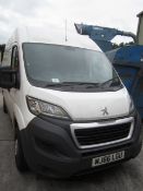 Peugeot Boxer 335 L2H2 2198cc HDI panel van, Registration: MJ66 LGU, Odometer reading: 64,606, MOT: