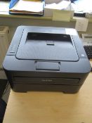 Canon Canoscan Lide 200 A4 scanner, flat screen monitor, HP LaserJet 1022 and Brother HL-2250