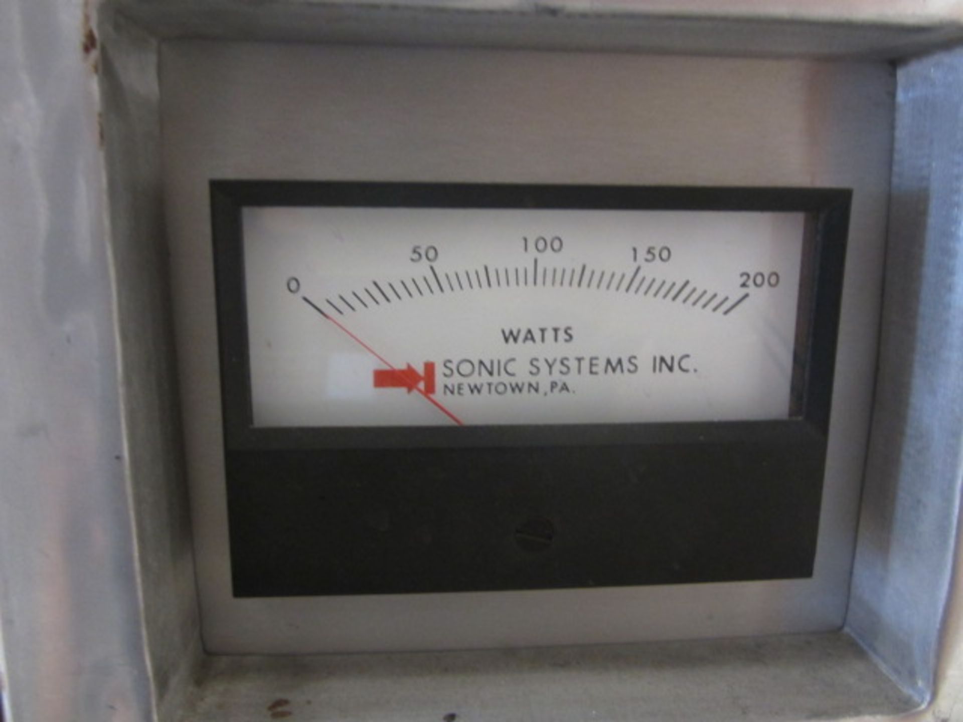 Sonic systems inc. Model 4002CEA watt meter - Image 2 of 2