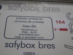 3 x Safybox BRES-86 IP66 800x600x300mm enclosures, unused