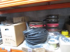 Large quantity of PVC sleeving & heatshrink, unused