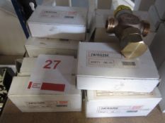 15 x Staefa 2W15G25K 2-way valve, unused