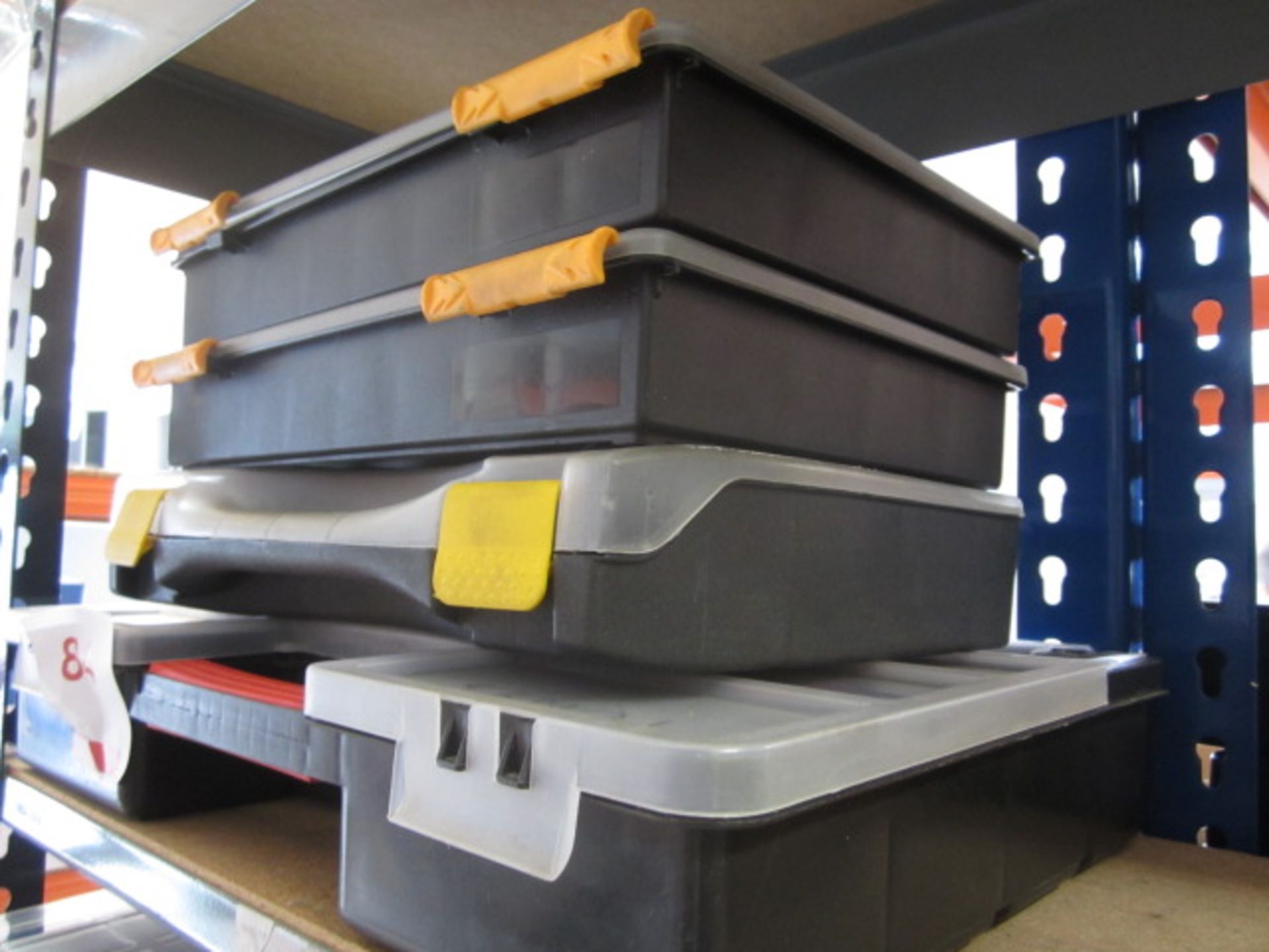 4 x compartment boxes - Image 2 of 5