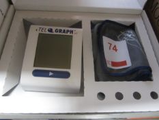 Telograph BT HBPM control full automatic upper arm blood pressure monitor, used