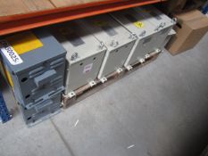 1 x bay of assorted unused transformers including 8 x Alstom type NT6661 total load 3000va