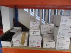 25 x boxes Wiska assorted components, unused