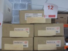 40 x assorted Staefa sensors including FBK-T30, unused