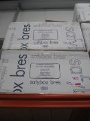 2 x Safybox BRES-86 IP66 800x600x300mm enclosures, unused