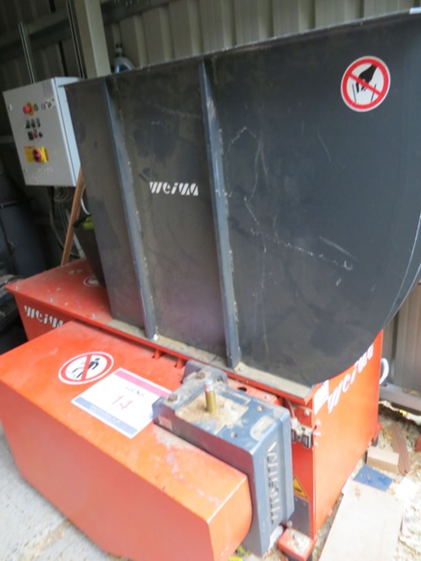 Weima Ultra 60 - 28 SF shredder, year of manufacture 12/2016, serial no. 510-2116. A work Method - Image 7 of 8