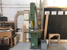 Wadkin BH7 bandsaw, machine no. BH7 81449