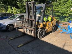 Caterpillar 35 DP35K fork lift truck, year of manufacture 2003, serial no. ET14C - 66170, hours