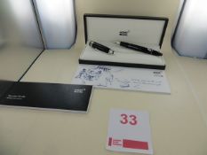 Montblanc Meisterstuck UNICEF Resin LeGrand Fountain Pen Art No 116071 RRP £600. Please note: This