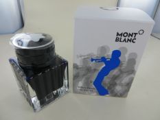 Two Montblanc Ink Bottles Miles Davis Jazz Blue Ink 30ml Art No 114991 RRP £15 each. Please note: