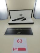 Montblanc StarWalker-Platinum-Resin-Fountain-Pen Art No 8482 RRP £435. Please note: This lot will be