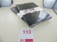 Two Montblanc Fine Stationery Notebook Books 146 Rouge et Noir Lined Art No 117716 RRP £60 each.