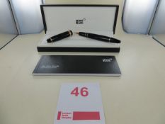 Montblanc Meisterstuck Red Gold-Coated LeGrand Rollerball Art No 112672 RRP £390. Please note: