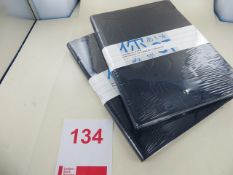 Two Montblanc Fine Stationery Note Books 146 UNICEF Blue Lined Art No 116211 RRP £60 each. Please