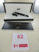Montblanc StarWalker-Platinum-Resin-Fountain-Pen Art No 8482 RRP £435. Please note: This lot will be