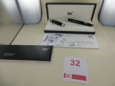 Montblanc Meisterstuck UNICEF Resin LeGrand Fountain Pen Art No 116071 RRP £600. Please note: This