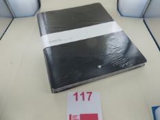 Montblanc Fine Stationery Sketch Book 149 Silver Cut Black Lined Art No 113633 RRP £85 each.